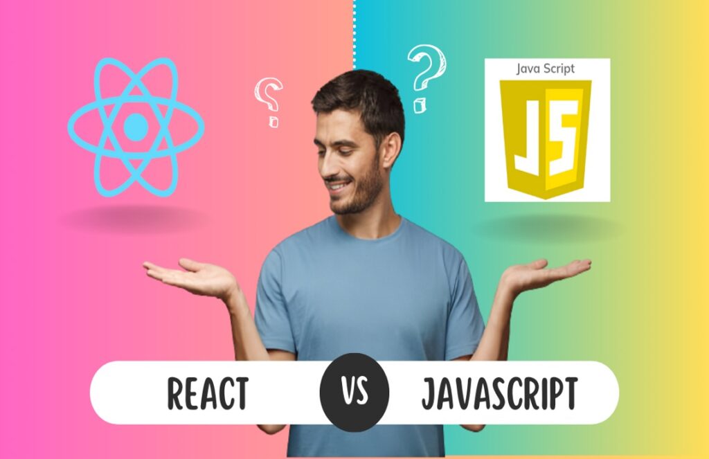 javascript vs reactJS