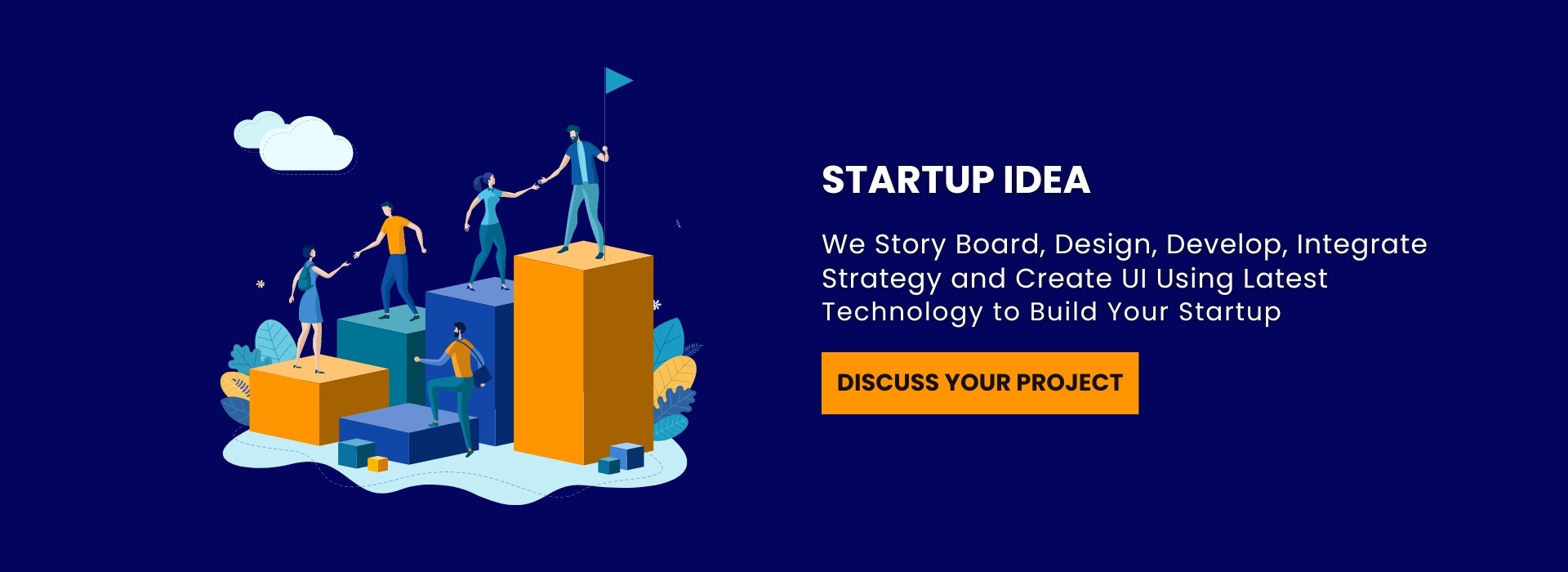 startup idea home page banner